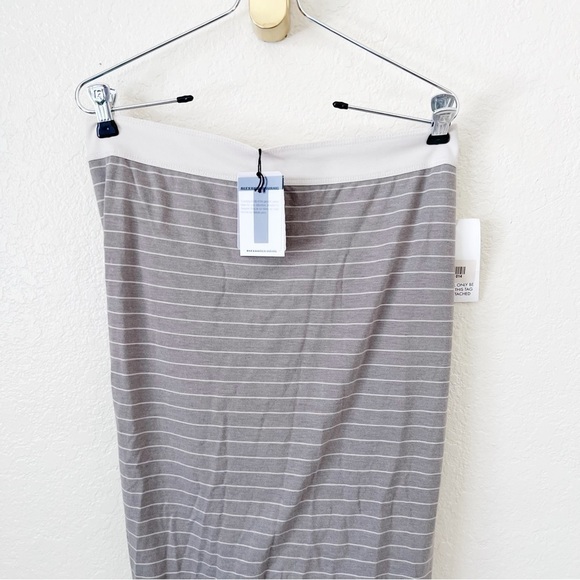 BNWT T by Alexander Wang striped skirt size large - Picture 3 of 14